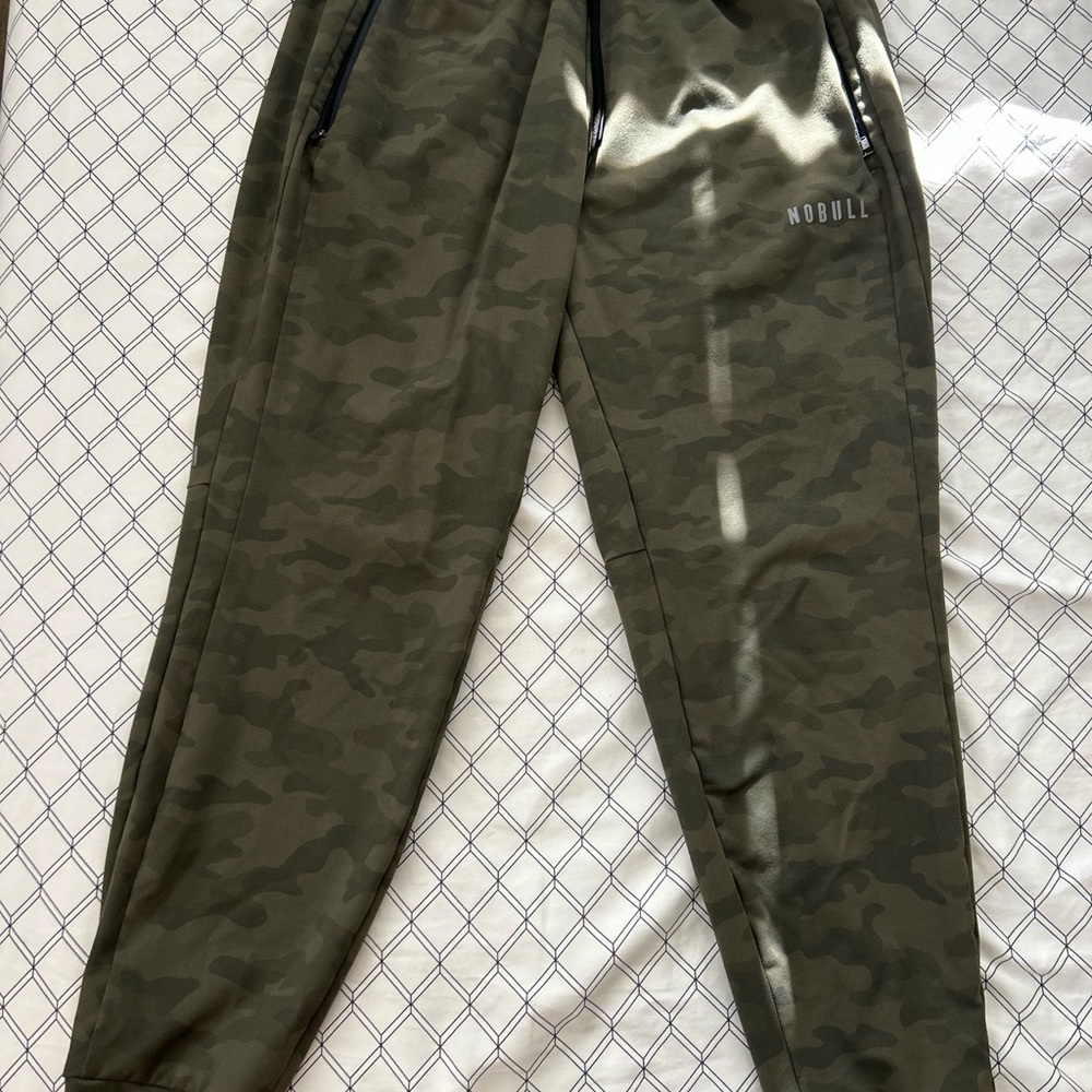 NOBULL Army Green Camo Joggers